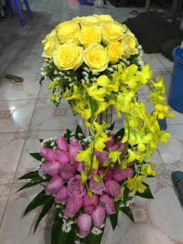 Giỏ hoa sinh nhật 035