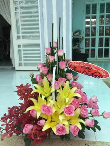 Giỏ hoa sinh nhật 011